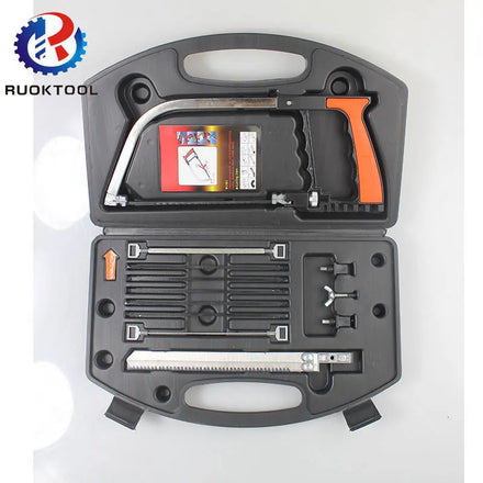 Hot Sale Low Price Multifunctional Woodworking Hacksaw Set High Strength Sharp Manual Hacksaw 12 Piece Set