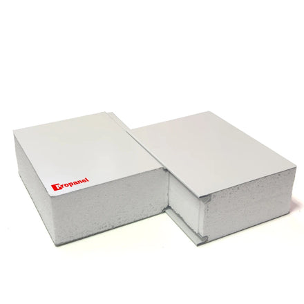 2025 40mm Fire Resistant Eco-Friendly EPS Sandwich Exterior Wall Panel for Workshop Warehouse Park Cold Room & Hotel