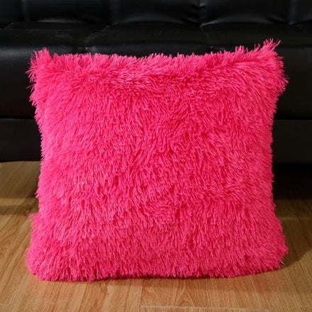 Amity Factory Wholesale Faux Fur Throw Pillow Covers Decorative Soft Fluffy Plush Pillowcases Square Cushion Covers Living Room