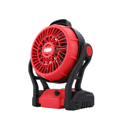 12 Inches Usb Li Ion Battery Operated Rechargeable Fan Portable Camping Fan Home LED Rechargeable Stand Fan