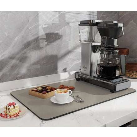 Manufacturers Polyester Heat Resistant Table Customizable Rubber Quick Folding Coffee Absorbent Dish Drying Mat Kitchen