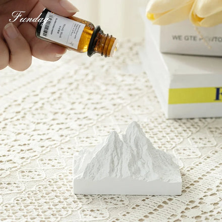 Luxury Eco-Friendly FUNDAY Air Freshener Fireless Arenas Waterless Styling Essential Oil Diffuser Stone Customized Scents for