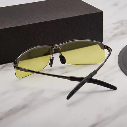 T2688 China Cheap Wholesale square Stylish Change Color Driving Sun Glasses for Men