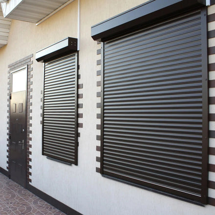 TOMA AS2047 CE ISO9001 Exterior Shutter Aluminium Roller Shutter Unperforated Slat Competitive Price Hurricane Shutter