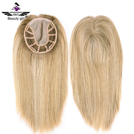 Light Density European Remy Hair Breathable Small Knots Hd Lace Monofilament Mono Base Human Hair Topper