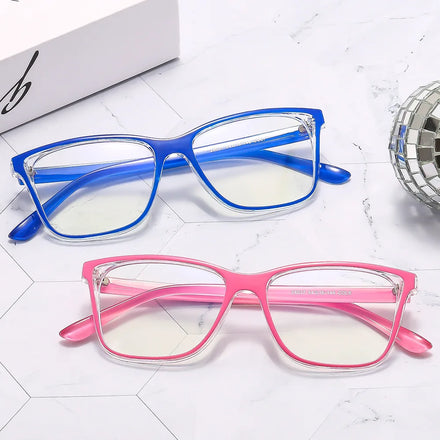 Square Shape Plastic Spectacle Eye Frames Optical Glasses Plastic Eyeglasses Frames