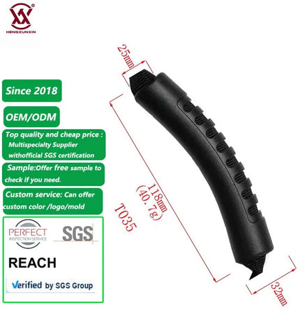 Factory Price Resistant PVC Plastic Webbing Carry Handle for Kayak Bag Accessories Straps Plastic Handles