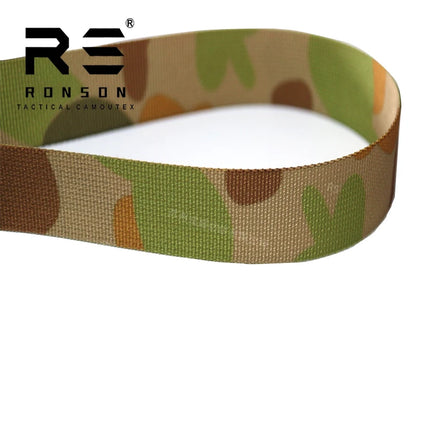 Wholesale 25mm DPCU Camouflage Tactical Webbing Tape High Tenacity for Bags and Backpacks