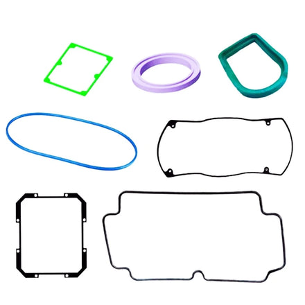 SWKS Manufacture Custom Molded High Temperature NBR FKM EPDM Silicone Rubber Sealing Gaskets
