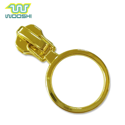 Durable Zinc Alloy Auto Lock Nickel-Free Metal Zipper Sliders for Bags & Shoes