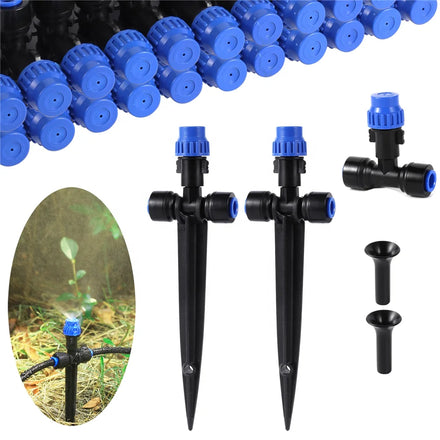 Garden Quick Connect Adjustable Misting Nozzle Atomizer Sprayer Plant Flower Watering Sprinkler Sprayer Nozzle