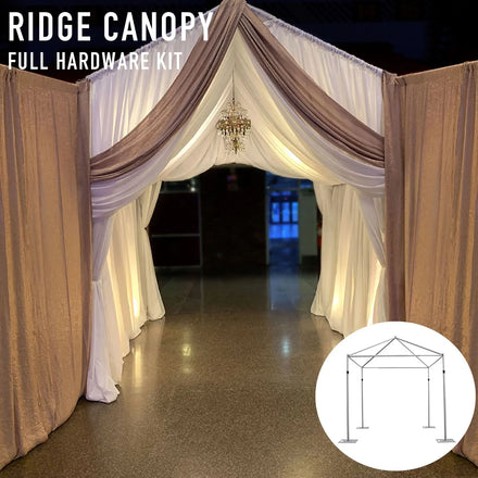 Adjustable Square Wedding Tent Hardware Kit Pipe and Drape for Wedding Canopy Mandap Decoration Party Backdrop