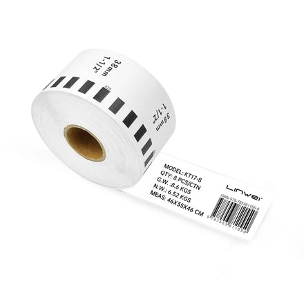 High Quality Compatible Brother DK-22225 Continuous Direct Thermal Paper Label Roll