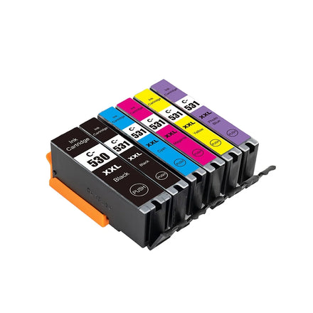 Tatrix PGI-530 CLI-531 Ink Cartridge CHIP Compatible for Canon PIXMA IP7250 MX925 Printer