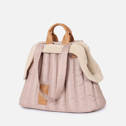 Hot Sale Small Portable Pet Travel Sling Bag Oxford Material Zipper Closure Modern Detachable Winter Warm Puppy Handbag for Cat