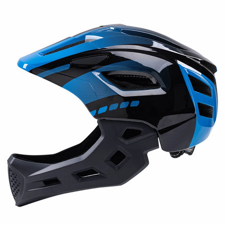 Popular Matte Kids Children Full Face Bike Helmet Kids Motorcycle Helmet Bicycle Cycling Helmet