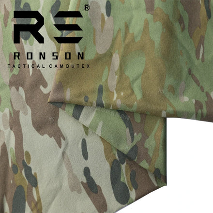 4-Way Stretch New Australia AUSCAM Camouflage Pattern Fabric Nylon Spandex with NIR Treatment for Girls' Swimwear and Dresses