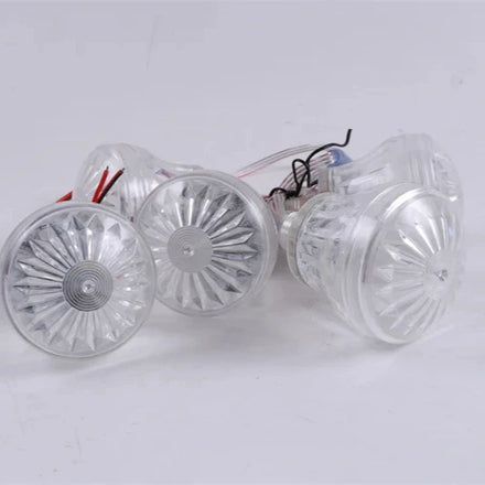 Miracle Bean Integrated Mushroom High-leg IP67 Theme Park Point Lights DC12V 1W SMD5050 RGB 60mm LED PC Amusement Lamp 120