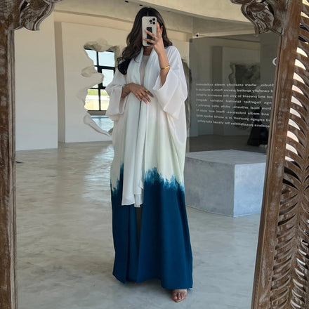 Wholesale Abaya Women Muslim Dress Solid Color Long Sleeve Embroidery Girls Abaya Traditional Muslim Clothing&Accessories