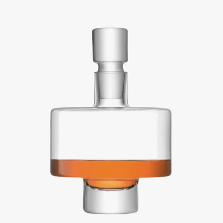 2023 New Design Whisky Bottle Decanter Set with 2 Glasses for Liquor