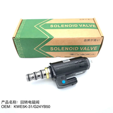 YN35V00051F1 Hydraulic Pump Solenoid Valve for SK200-8 SK210-8 SK235 Excavator Spare Parts