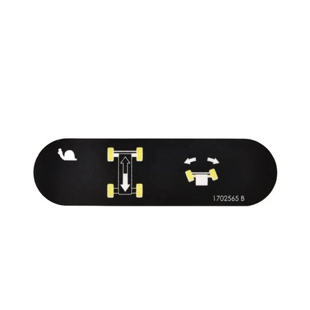 HNARL Joystick Overlay Decal Safety Label for Upper Control Boxes 1702565 JL1702565 JLG Drive Steer Decal