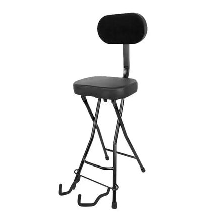 SB010 Yinyu DDP RTS Collapsible Guitar Seat Stand with Backrest 150KG Heavy Duty Musician Stool