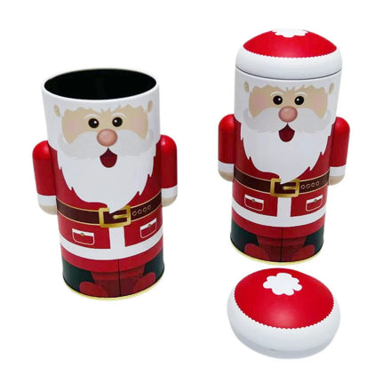 Factory Custom Tinplate Food Grade Packaging Irregularly Shape Metal Box Packaging Christmas Coffee Tin Can for Coffee