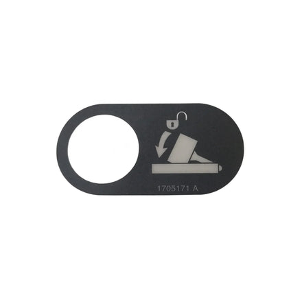 Aerial Power Parts HNARL Jib Stowed Decal 1705171 for JLG Boom Lift 1100S 1200SJP 1350SJP 1250AJP 1500AJP 1 Year Warranty