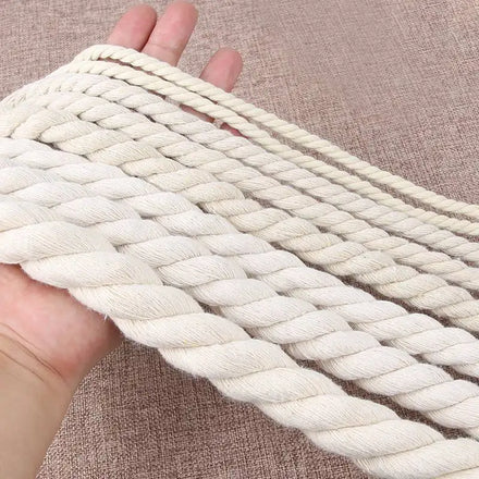 Wholesale Macrame Yarn Cord Cotton Sewing Thread Rope 8mm 12mm 15mm 20mm for Garment & Processing Accessories