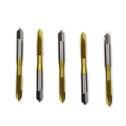Cnc JIS Metric Machine Taps HSSE M35 Spiral Point Tin Coated Metal Cutter Thread Cutting Tool M4