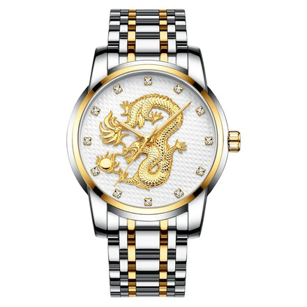 2024 New Fashion Solar Powered Quartz Watch for Men Waterproof Stainless Steel Band Alloy 22mm Width Seiko Movement Glass Alloy