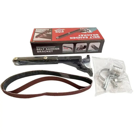 Mini Electric Belt Sander Angle Grinder Converter to Belt Sander Grinder Woodworking Sand Belt Machine Grinder Modification Tool