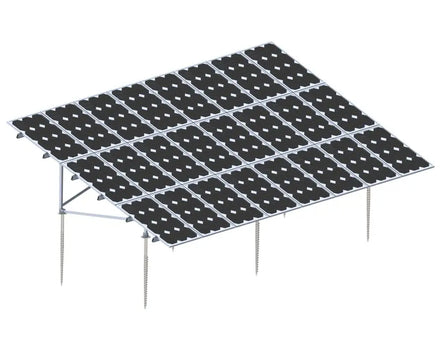 AL6005-T5 Factory Price High Quality Aluminium Solar Structures Pv Ground Mounting System for Solar Panel ISO/CE Certified