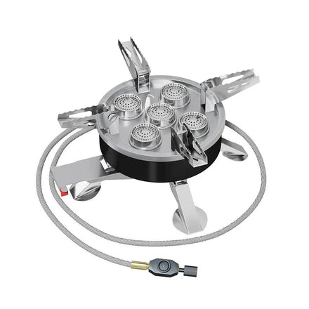 STARCAMP 9800W Big Fire Outdoor Gas Stove Camping Gas burner Folding Electronic Stove Hiking Portable Foldable Split Stoves