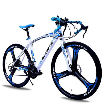High Carbon Steel 700CC Frame Cycling 21 24 27 30 Speed Race Road Bike Bicicletas Velo Road Cycle Thin Tire Racing Bicycle