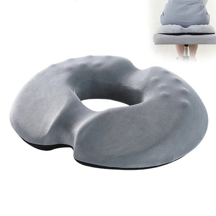 Hot Selling Hip Memory Foam Airplane Office Car Chair Seat Cushion Protect Tail Vertebra Hollow Cushion