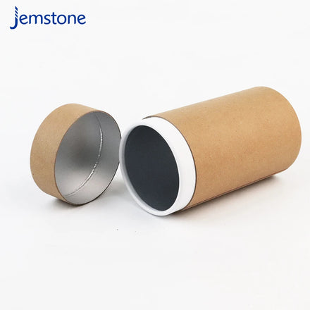 Sell Like Hot Cakes Biodegradable Round Paper Food Grade Tubes Coffee Tea Cardboard Kraft Tube Paper Packaging
