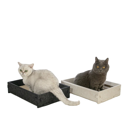 Factory Folded European Felt Cat Scratcher Beds Eco-friendly Cat Nests