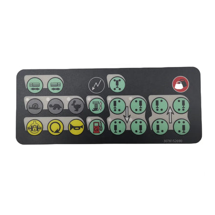 HNARL AWP PARTS Haulotte 3078152690 HA3078152690 Decal Control Box Used for Haulotte Compact 10DX Compact 12DX H15SXL
