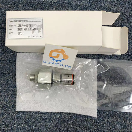 Excavator Parts R55-7 R55-7A R55W7 R55W7A Main Relief Valve XKBF-00173 XKBF-01410