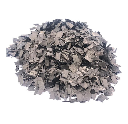 1kg/Bag 10mm-13mm Forge Flaky PU Resin Chopped Carbon Fiber for Car