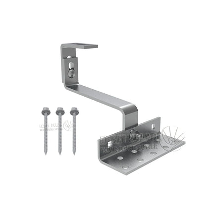 Egret Solar Tile Roof Hook M2 Thread Size Photovoltaic Construction Solar Mounting Hook Packaged in Carton