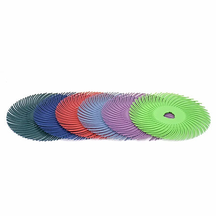 High Hardness 3 Inch Radial Bristle Disc Polishing Brushes Wheels Custom OEM Jewelry Making and Metal Finishing Tool