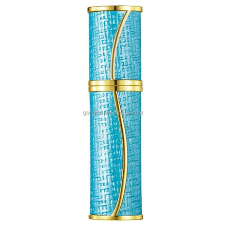 Recyclable Aluminum Magnet Perfume Atomizer Refillable Travel Spray Pump Sprayer 5ml Mini Bottle