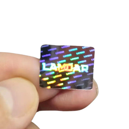 Custom Authenticity Anti-counterfeiting Laser Stickers Qr Code Serial Number Hologram Sticker Original Customized Packaging