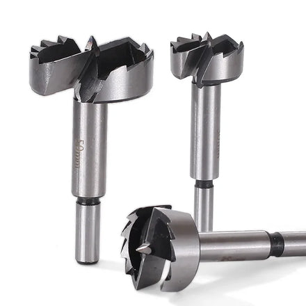 High Carbon Steel Forstner Drill Bit Set Woodworking Multi-Tooth Hole Saw Boring Cutter 6mm-55mm Dia for Repairs Crafting