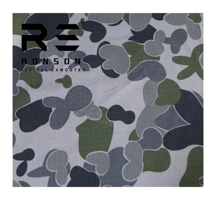 NC5050 Urban Camo Nylon Cotton Fabric NYCO Ribstop Camo Printed Tactical Uniform Fabric for Boys' Bags Dresses Toys Australia