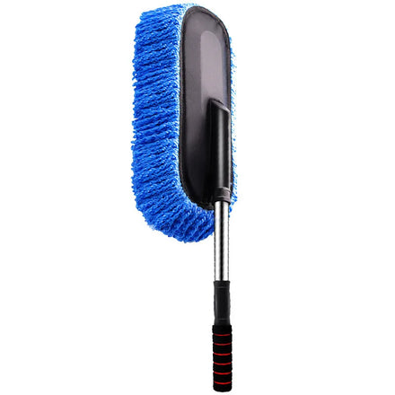 Factory Production Durable Telescopic Microfiber Car Wash Mop With Aluminum Pole