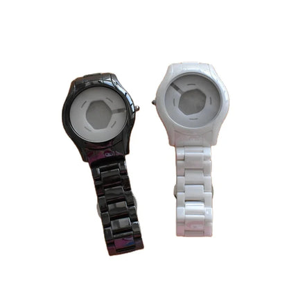 Ceramic Watch Band Case suit for armani Watch AR1442/1440